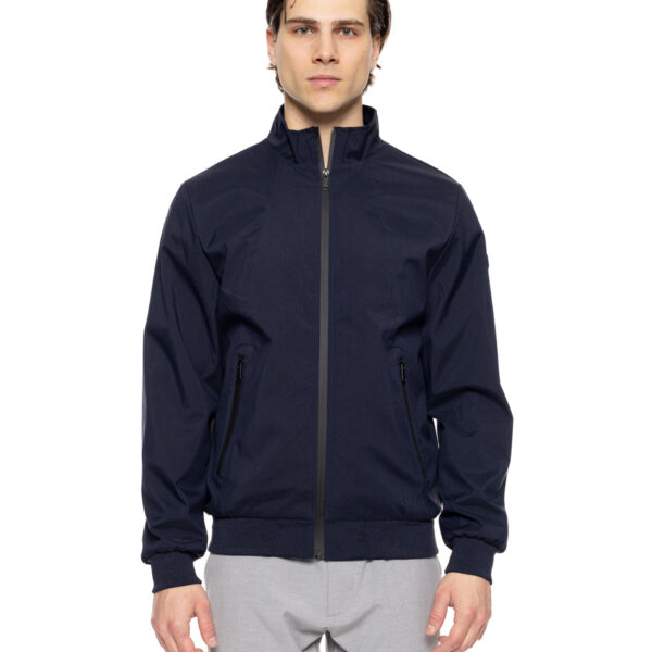 Biston fashion ανδρικό bomber πανωφόρι με γιακά 51-201-017 NAVY