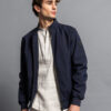 Biston fashion ανδρικό bomber πανωφόρι με γιακά 51-201-017 NAVY