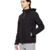 Biston fashion ανδρικό πανωφόρι με κουκούλα 51-201-026 BLACK