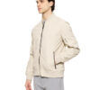 Biston fashion ανδρικό bomber πανωφόρι με γιακά 51-201-038 LT BEIGE
