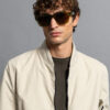 Biston fashion ανδρικό bomber πανωφόρι με γιακά 51-201-038 LT BEIGE