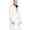 Biston fashion γυναικείο μακρύ μπουφάν με κουκούλα 52-101-001 ICE