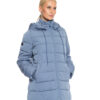 Splendid fashion γυναικείο demi μπουφάν με κουκούλα 52-101-037 INDIGO