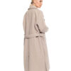 Splendid fashion γυναικείο μακρύ μάλλινο πανωφόρι 52-101-098 DK BEIGE
