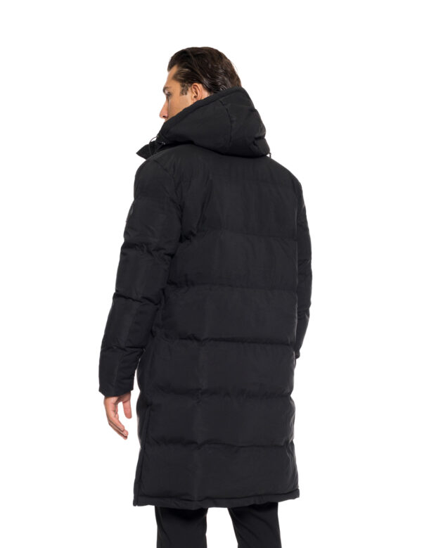 Splendid fashion ανδρικό μακρύ μπουφάν 52-201-116 BLACK