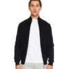 Biston fashion ανδρική πλεκτή ζακέτα 52-206-001 BLACK