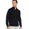 Biston fashion ανδρική πλεκτή ζακέτα 52-206-001 BLACK