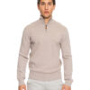 Biston fashion ανδρική πλεχτή μπλούζα 52-206-004 BEIGE