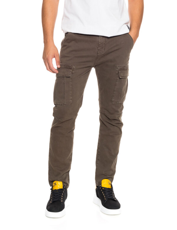 Splendid fashion ανδρικό παντελόνι cargo 52-241-005 KHAKI