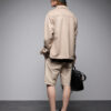 ST&apos; Ανδρικό κοντό πανωφόρι με κουμπιά 53-201-009 BEIGE