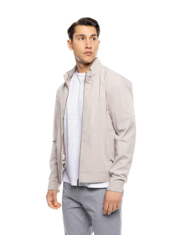 S&apos; Ανδρικό κοντό πανωφόρι με λάστιχο 53-201-015 LT BEIGE